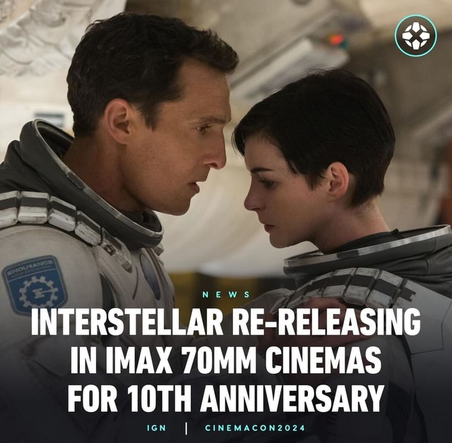 Christopher Nolan's Interstellar is returning to cinemas this fall
