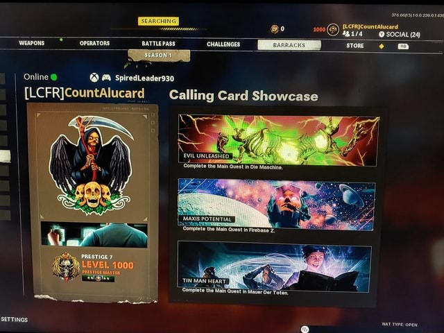 SEARCHING 1 SOCIAL 24 WEAPONS OPERATORS BATTLE PASS CHALLENGES 