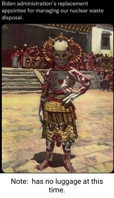Biden administration's replacement appointee for managing our nuclear ...