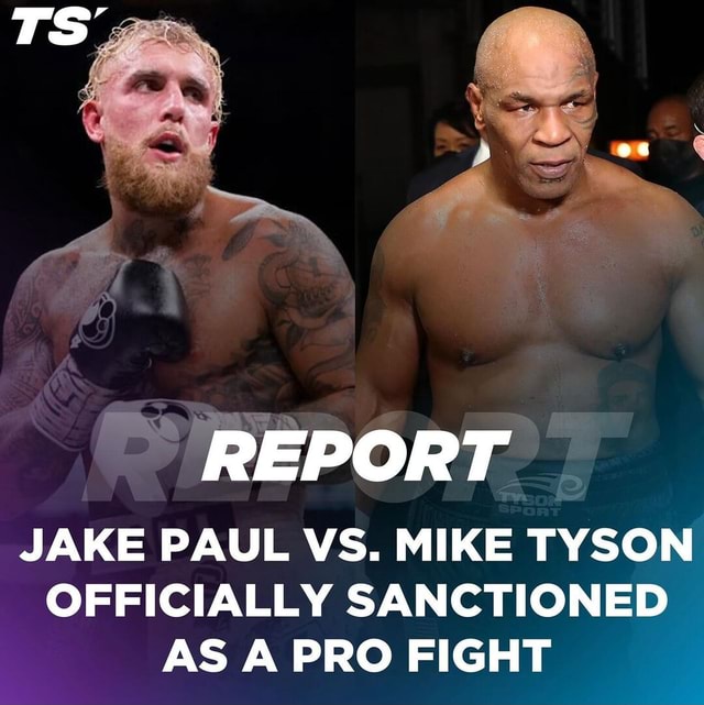 Tyson paul fight sanctioned