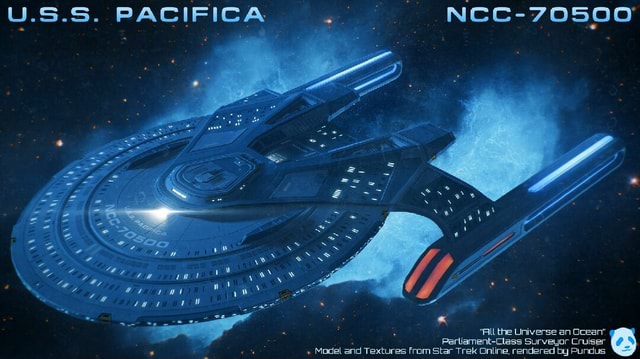 U.S.S. PACIFICA $NCC-70500 