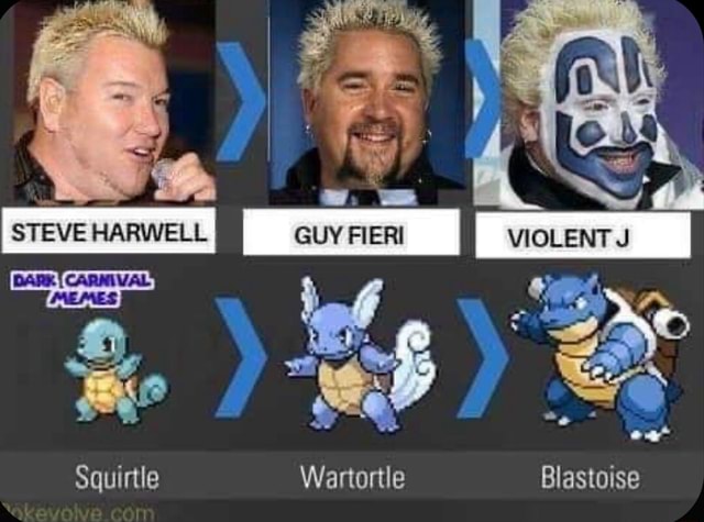 STEVE HARWELL GUY FIERI VIOLENT J Six. Blastoise xe 