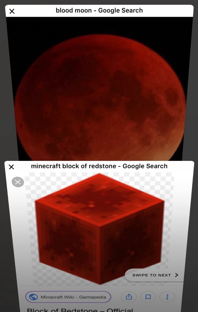 X Blood Moon Google Search X Minecraft Block Of Redstone Google Search