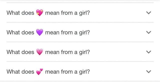 What Does Mean From A Girl What Does Mean From A Girl What Does Mean 