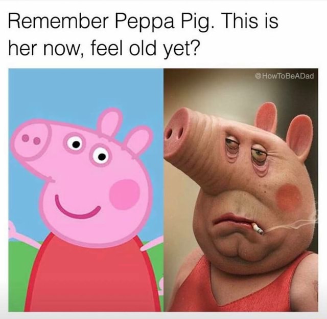 Remember Peppa Pig This Is Her Now Feel Old Yet Ifunny