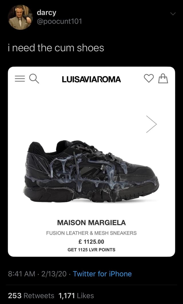 Maison margiela discount shoes cum