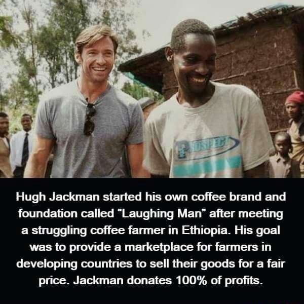 Hugh Jackman Started His Own Coffee Brand And Foundation Called hugh-jackman-started-his-own-coffee-brand-and-foundation-called