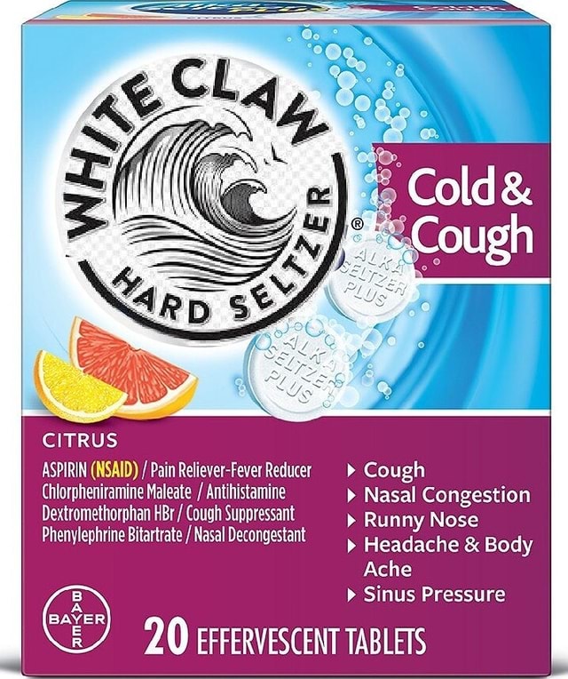 CITRUS ASPIRIN (NSAID) / Pain RelieverFever Reducer " Cough