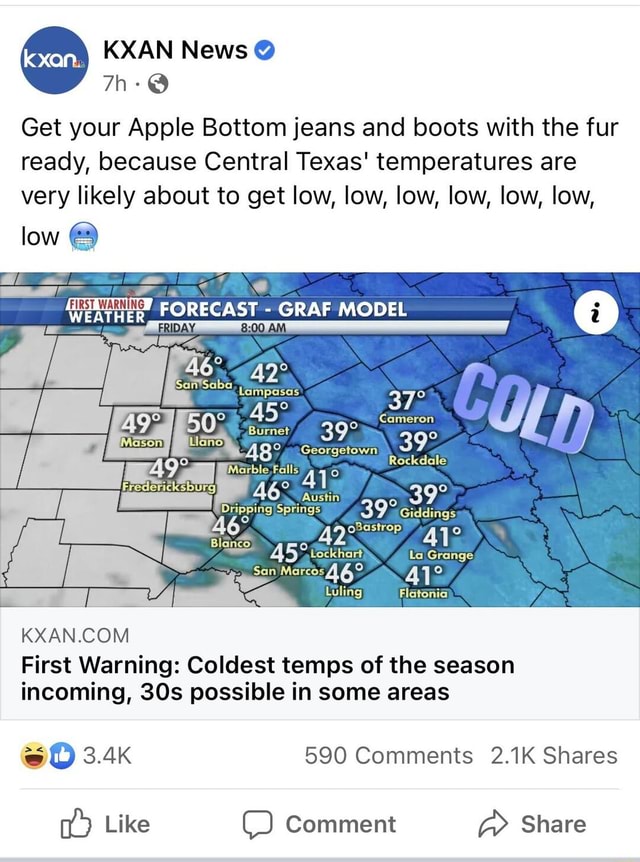 News Get your Apple Bottom jeans and boots with the fur ready, because