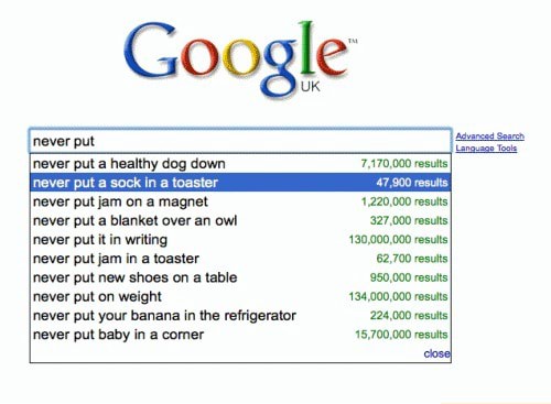 Inever Put A Healthy Dog Down Ete Never Put Jam On A Magnet Never Put A Blanket Over An Ow Never Put It In Writing Never Put Jam In A Toaster Aesanced