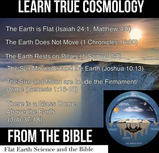 LEARN TRUE COSMOLOGY The Earth Is Flat (Isaiah M. The Earth Does Not ...