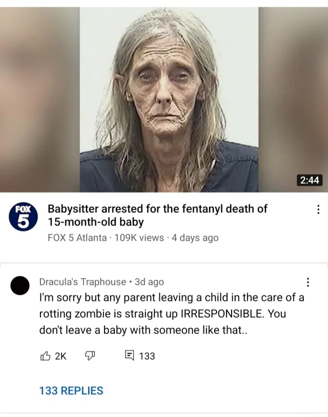 Babysitter arrested for the fentanyl death of 15-month-old baby FOX 5 ...
