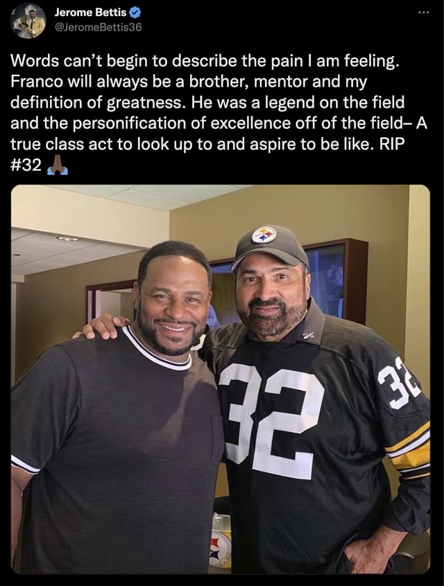 Jerome Bettis on X: Words can't begin to describe the pain I am