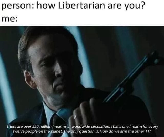 Person: how Libertarian are you? twelve people on theplaner qhelgniy ...