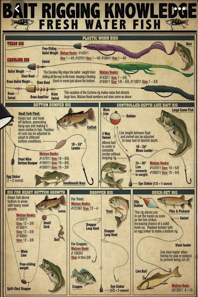 Freshwater Rig SHIT RIGGING KNOWLEL FRESH WATER FISH PLASTIC WORM RIGS Ballet Weight I ...