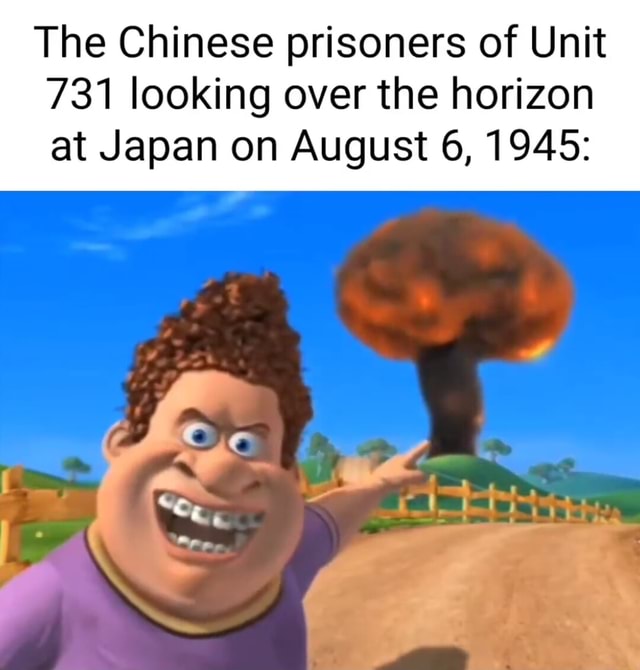 The Chinese Prisoners Of Unit 731 Looking Over The Horizon At Japan On the-chinese-prisoners-of-unit-731-looking-over-the-horizon-at-japan-on