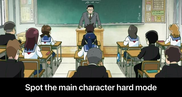 Spot The Main Character Hard Mode Spot The Main Character Hard Mode
