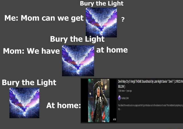 Devil May Cry 5 Bury The Light Lyrics