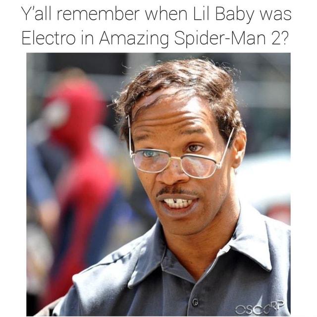 All Remember When Lil Baby Was Electro In Amazing Spider Man 2 America S Best Pics And Videos