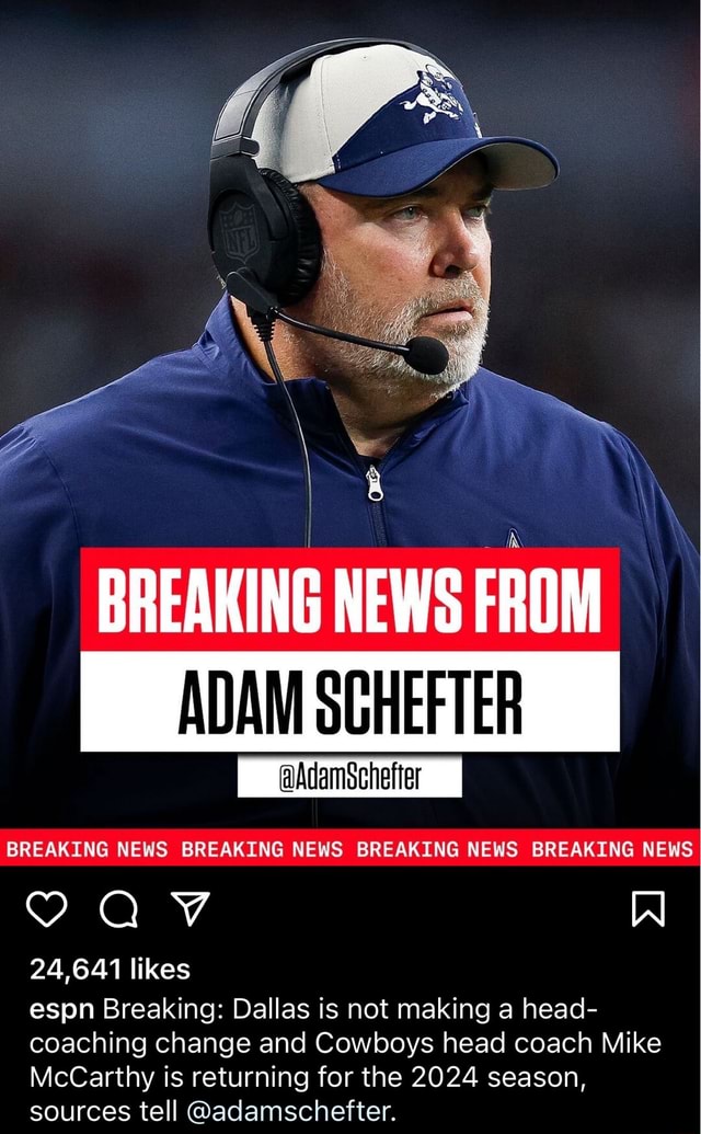 BREAKING NEWS FROM ADAM SCHEFTER @Adamschefter BREAKING NEWS BREAKING ...