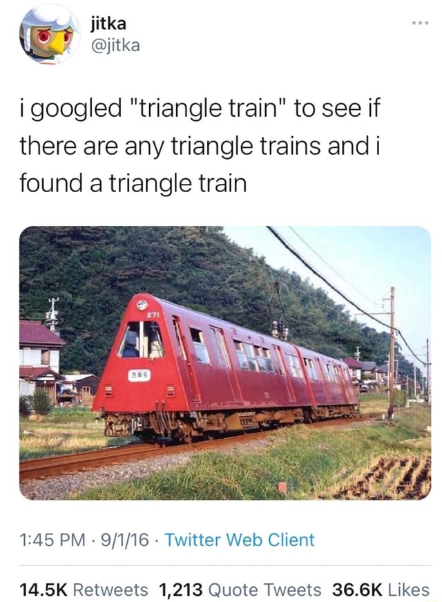 Triangle Train Red 900 I googled
