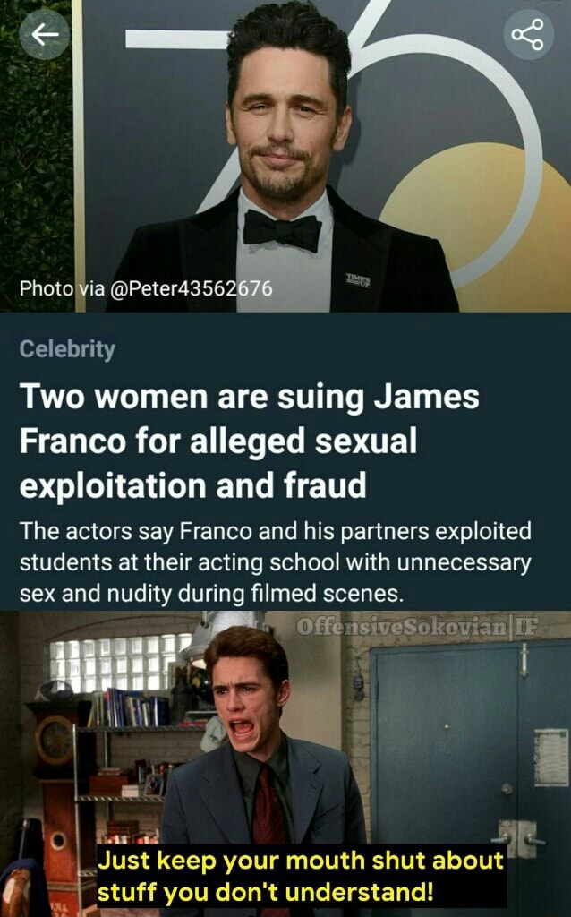 Two Women Are Suing James Franco For Alleged Sexual Exploitation And ...