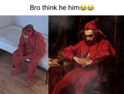 Bro Think He Him - IFunny