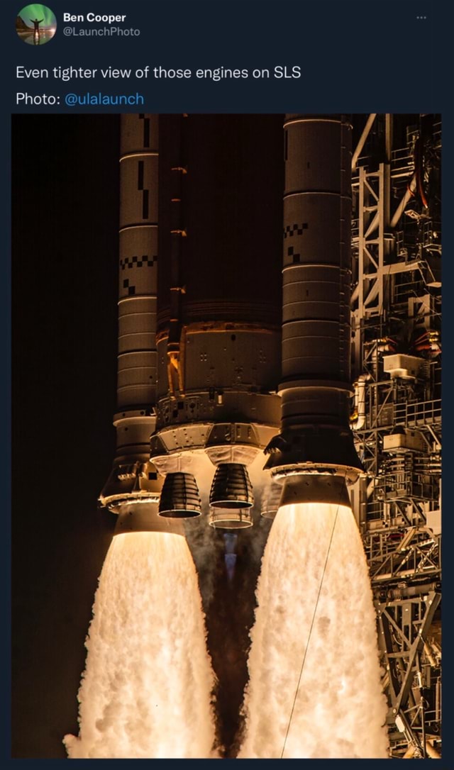 \sy Ben Cooper Even tighter view of those engines on SLS Photo ...