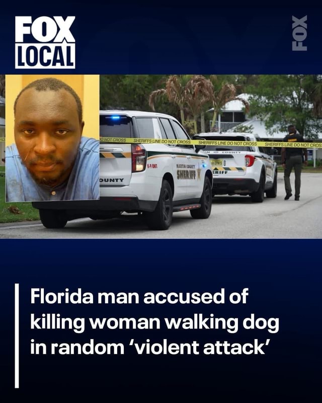 FOX Florida man accused of killing woman walking dog in random 'violent ...