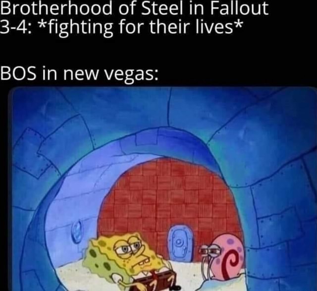 Brotherhood of Steel in Fallout 3-4: *fighting for their lives* BOS in ...