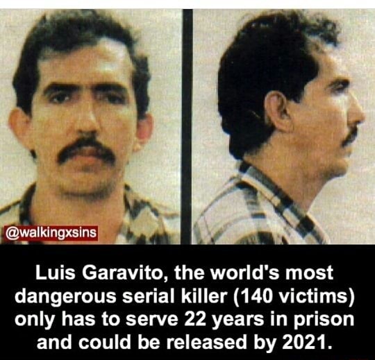 Luis Garavito, the world's most dangerous serial killer (140 victims