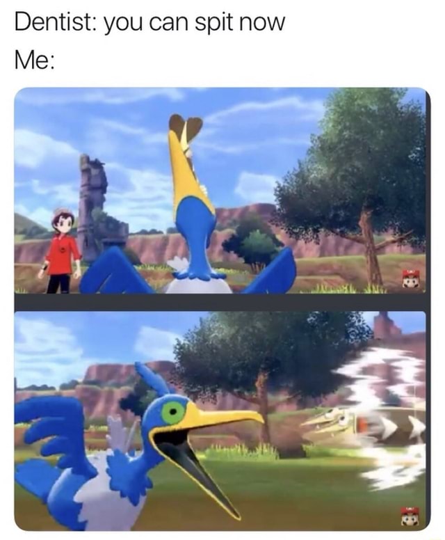 Dentist you can spit now Me iFunny