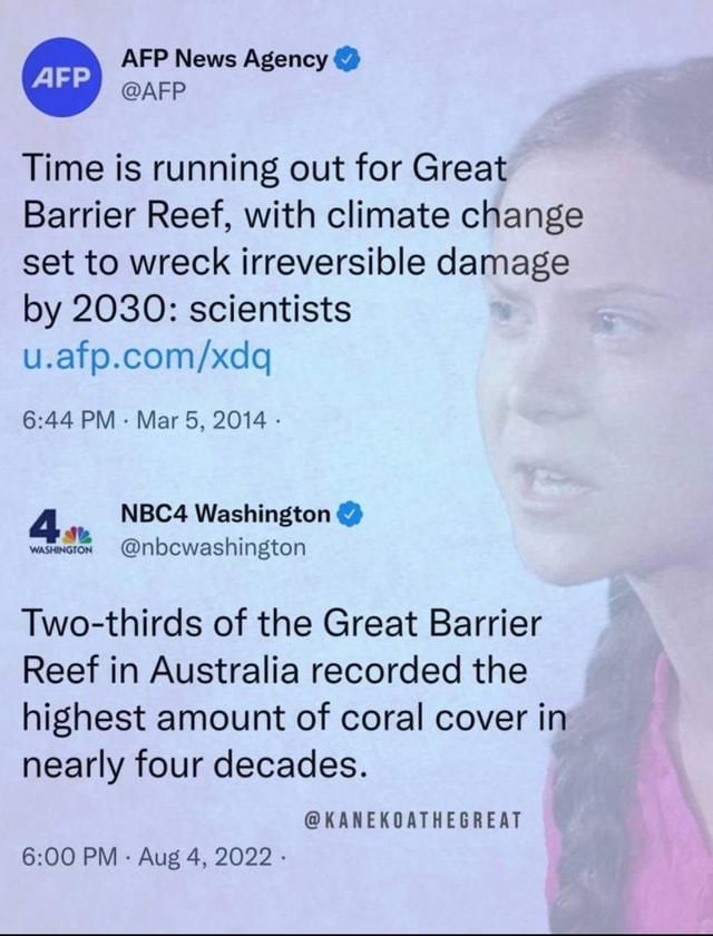 Time is running out for Great Barrier Reef, with climate change set to ...