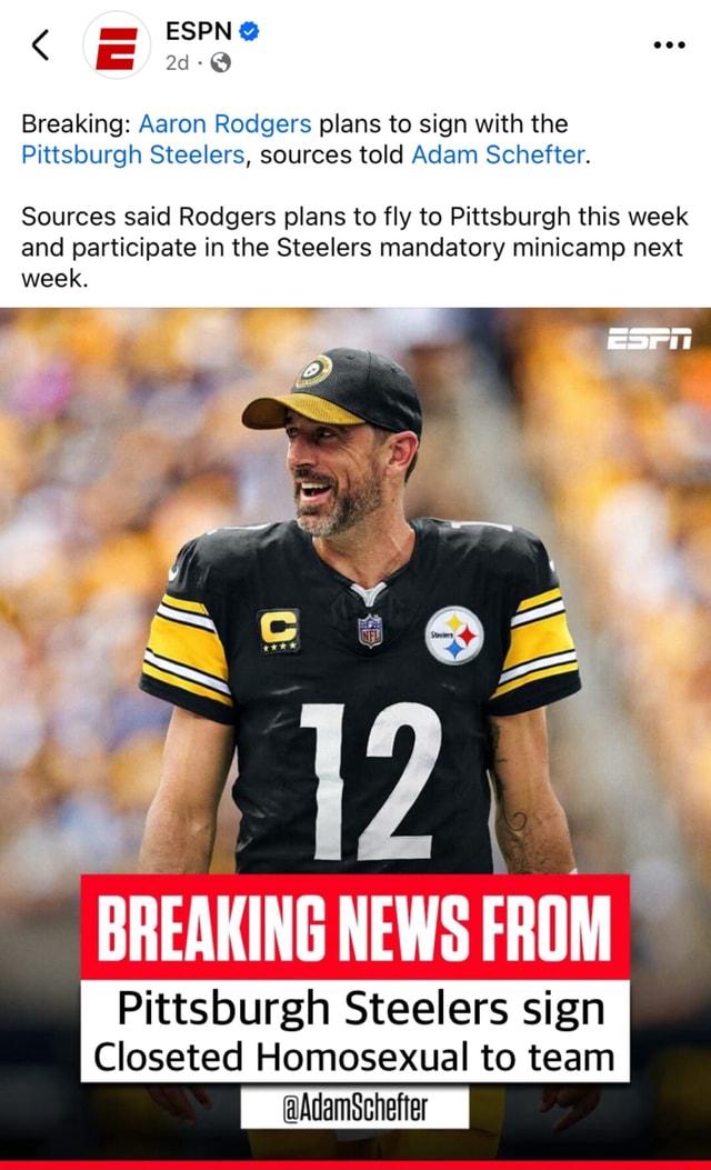 Mm ESPN ad week. Breaking: Aaron Rodgers plans to sign with the ...
