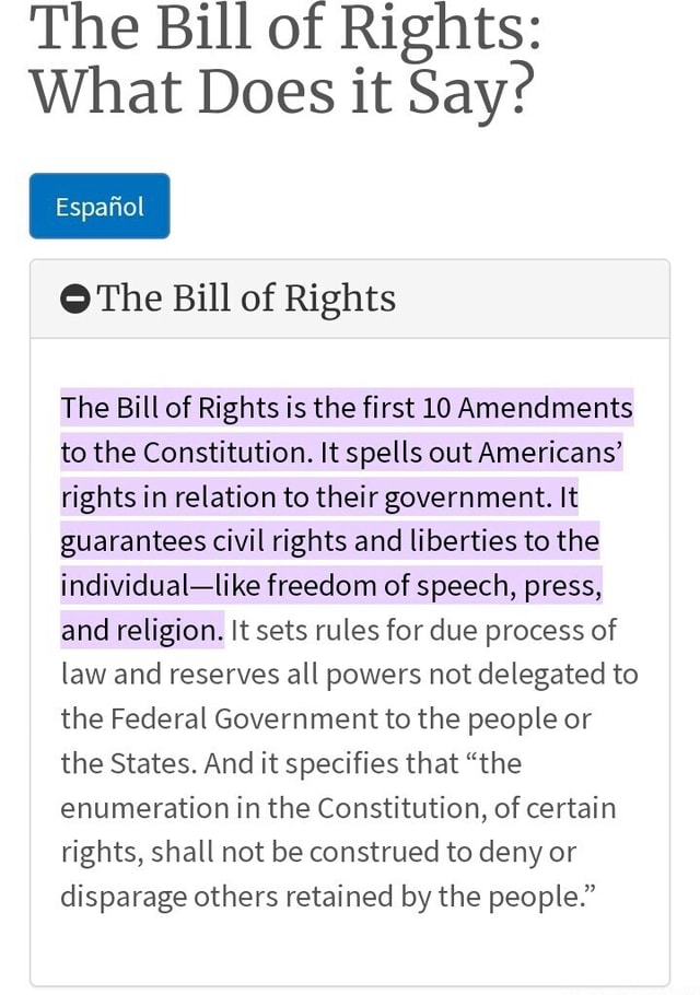 the-bill-of-rights-what-does-it-say-spanol-the-bill-of-rights-the