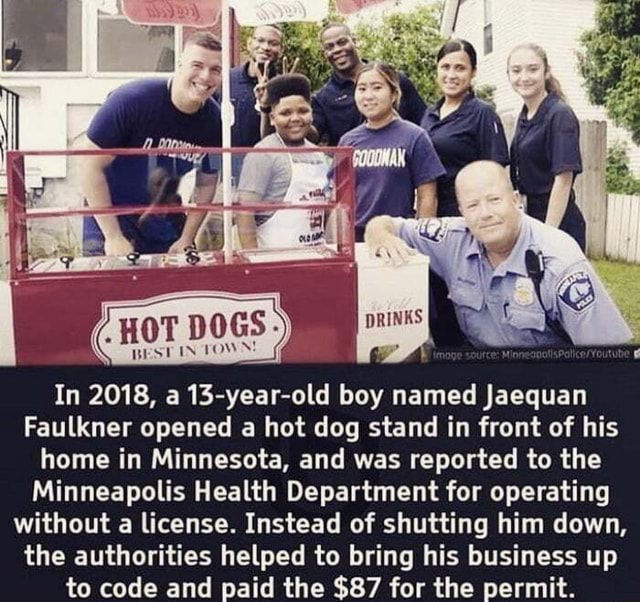 He’s just a kid Karen HOT DOGS In 2018, a 13yearold boy named