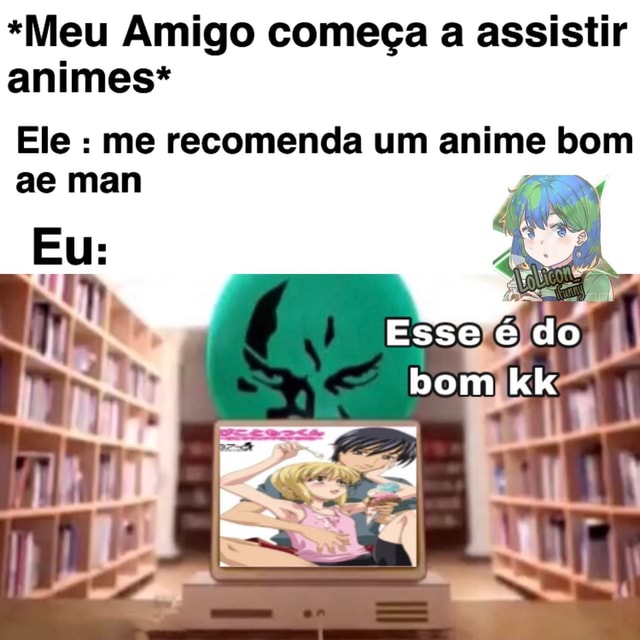 quero assistir anime