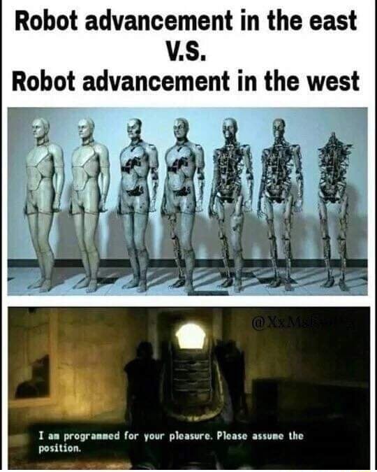 Robot Advancement In The East Vs Robot Advancement In The West 1