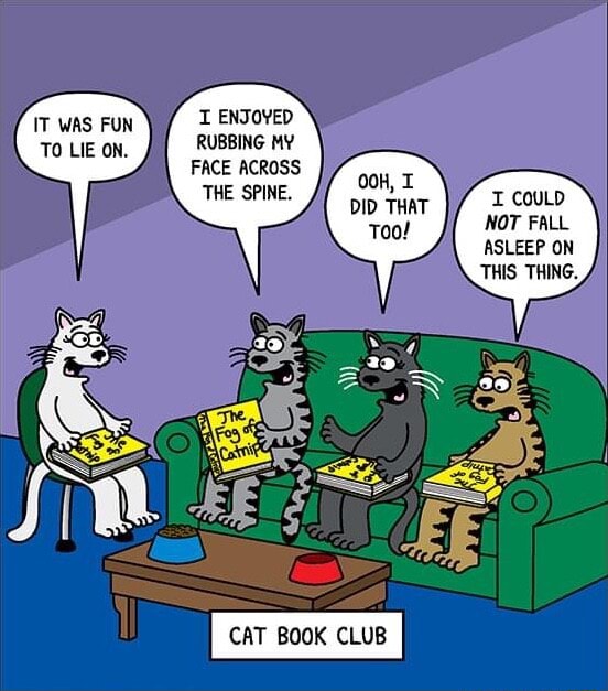 IT WAS FUN TO LIE ON. ENJOYED RUBBING MY FACE ACROSS THE SPINE. I COULD