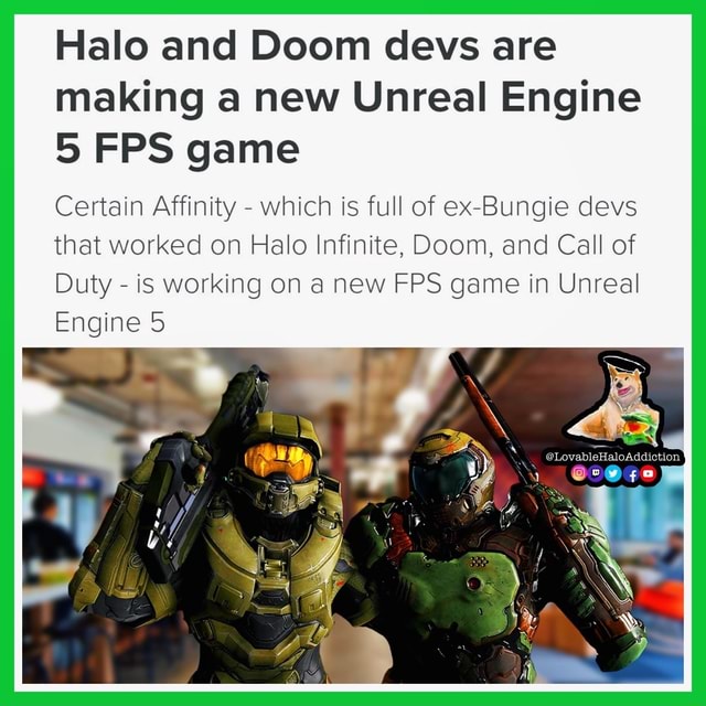 Halo and Doom devs are making a new Unreal Engine 5 FPS game Certain ...