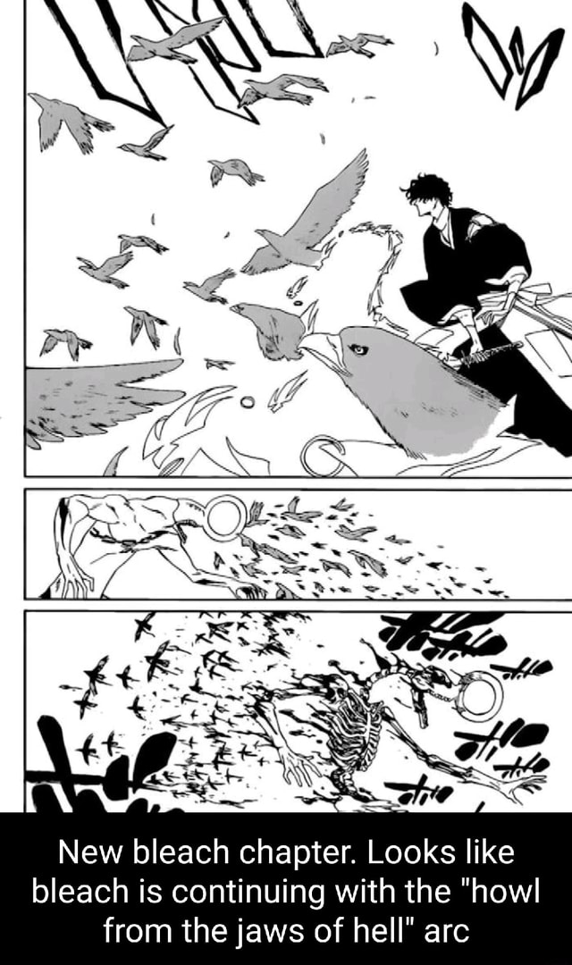 Howl From The Jaws Of Hell Arc Se New bleach chapter. Looks like bleach is continuing with the "howl