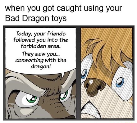 Toys bad dragon Twin Tail