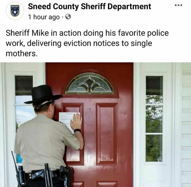 Snead County Sheriff Department hour ago Sheriff Mike in action doing