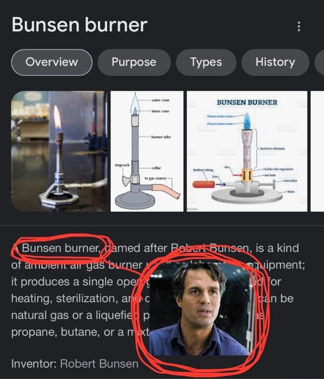 Bunsen burner Purpose Types History BUNSEN BURNER I I Overview on Bunsen burner. after Bunsen