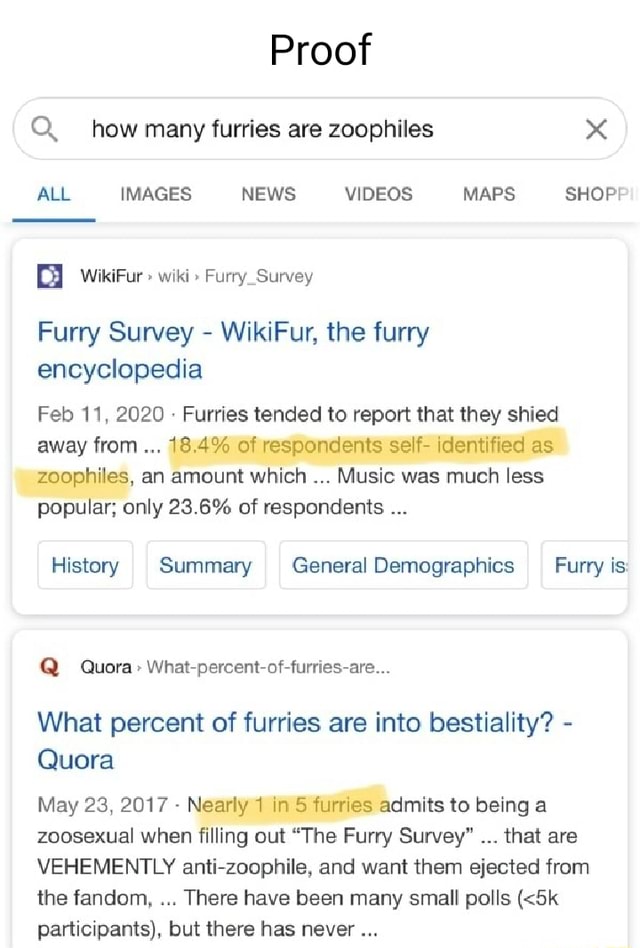 Proof How Many Furies Are Zoophiles X ALL IMAGES NEWS VIDEOS MAPS SHOP ...