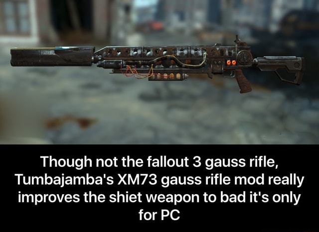 gauss rifle fallout 3