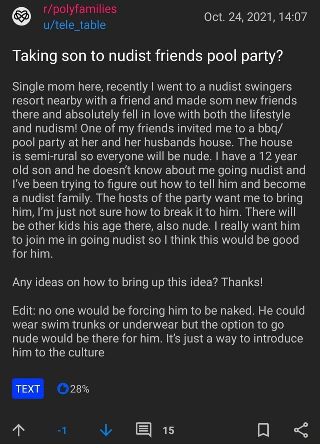 Family nudist porn