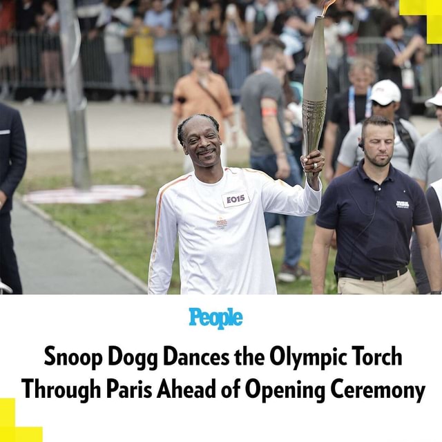 Snoop Dogg — and the Olympic torch — is lit! The rapper danced while ...