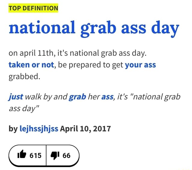 Ass grab does mean playing what Girls, what