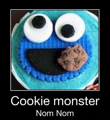 Cookie Monster Nom Nom Cookie Monster Nom Nom